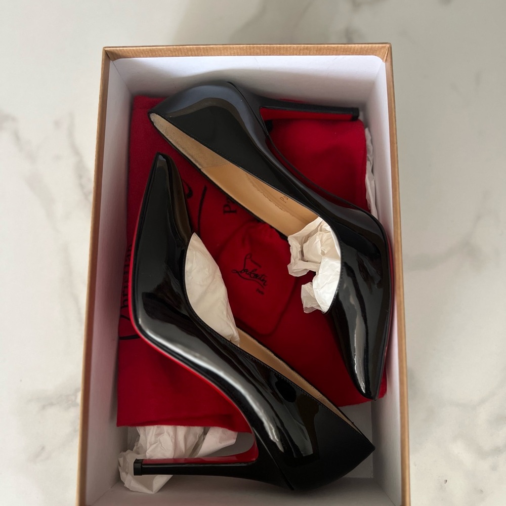Christian Louboutin Black Pigalle Stiletto Heels